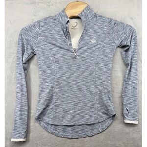 Zero Restriction Women's Shae 1/4 Zip LS Blue Charlotte CC Women's Size XS